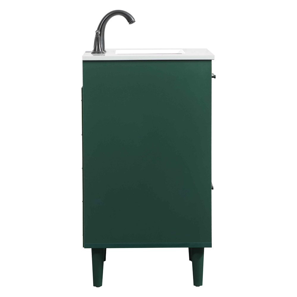 Elegant Bathroom Vanity - Green (VF47024MGN)