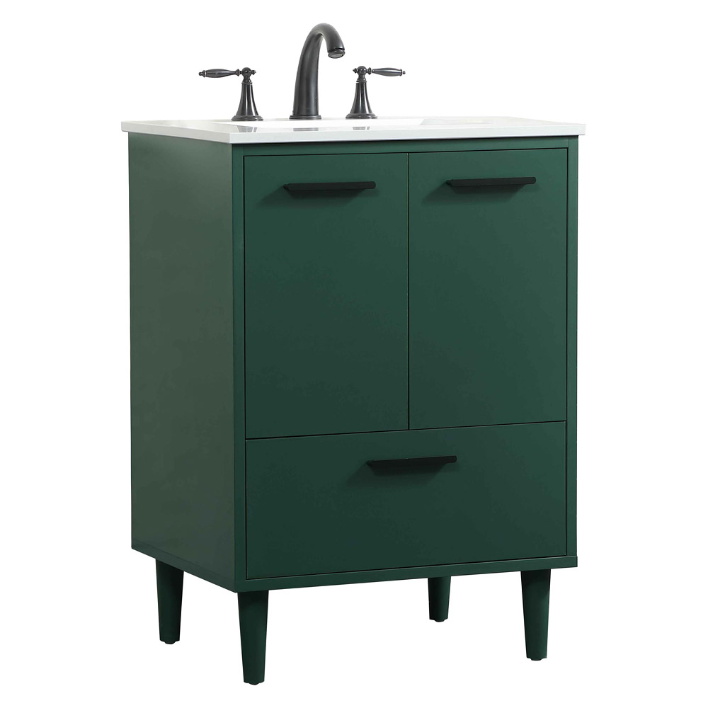 Elegant Bathroom Vanity - Green (VF47024MGN)