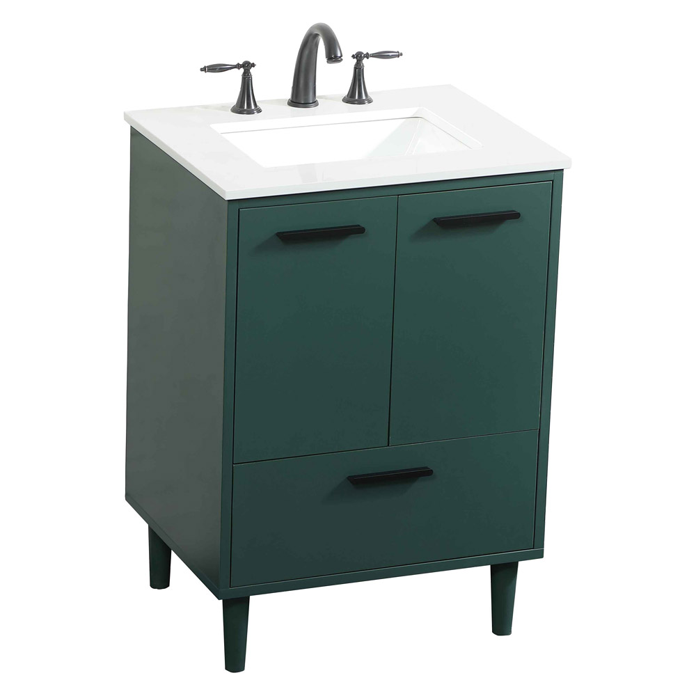 Elegant Bathroom Vanity - Green (VF47024MGN)