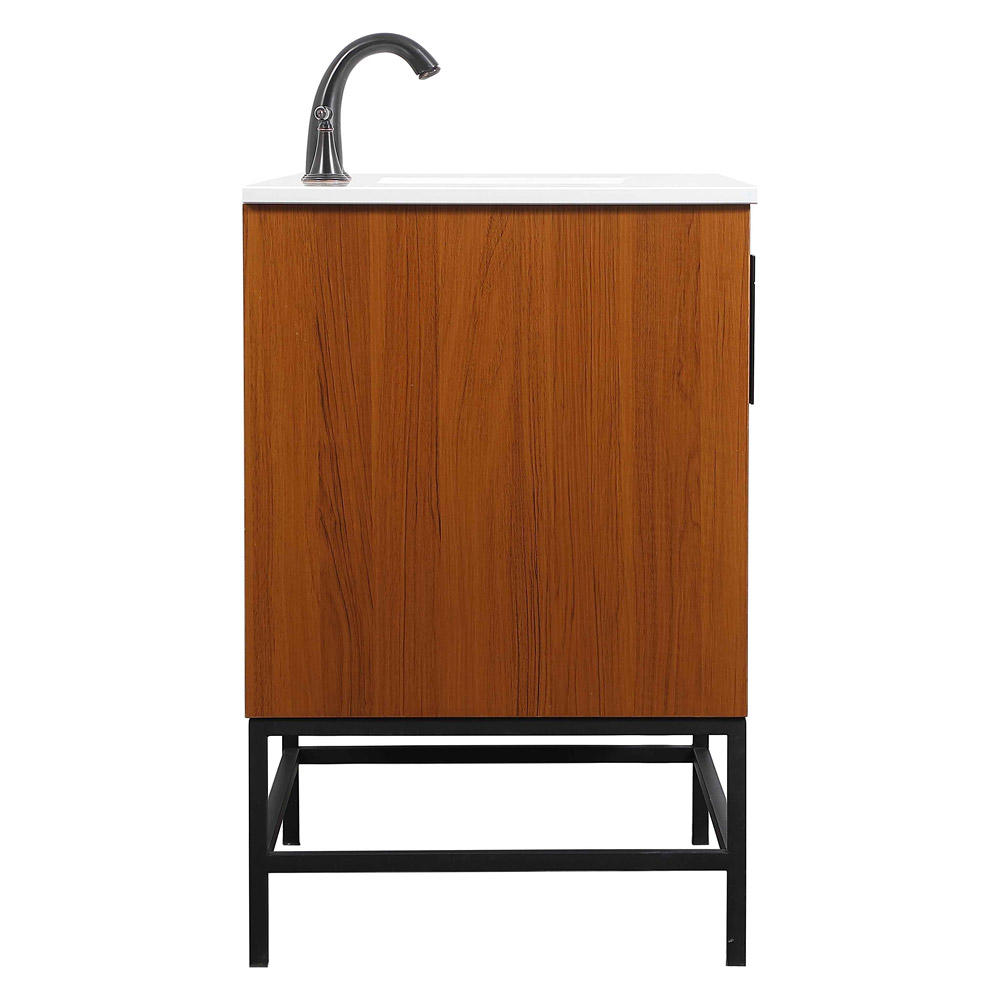 Elegant Bathroom Vanity - Teak (VF48836MTK)