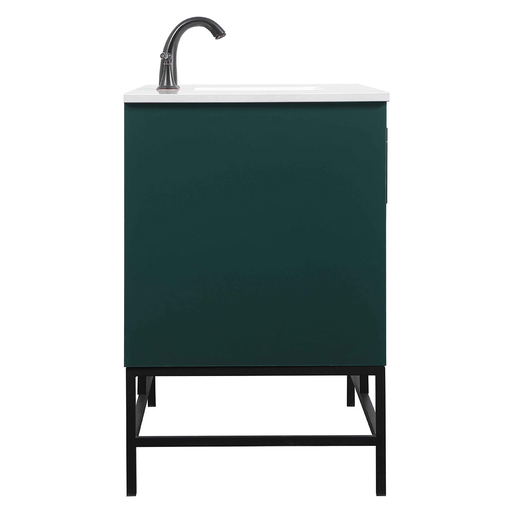 Elegant Bathroom Vanity - Green (VF48848MGN)