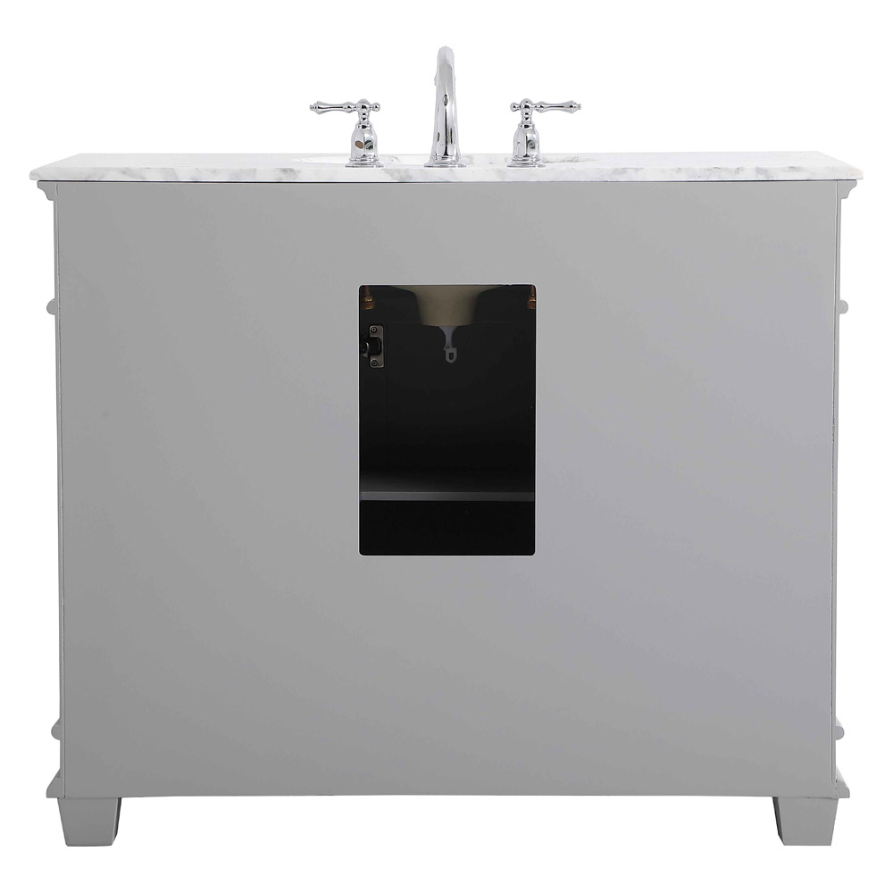 Elegant Bathroom Vanity - Gray (VF50042GR)