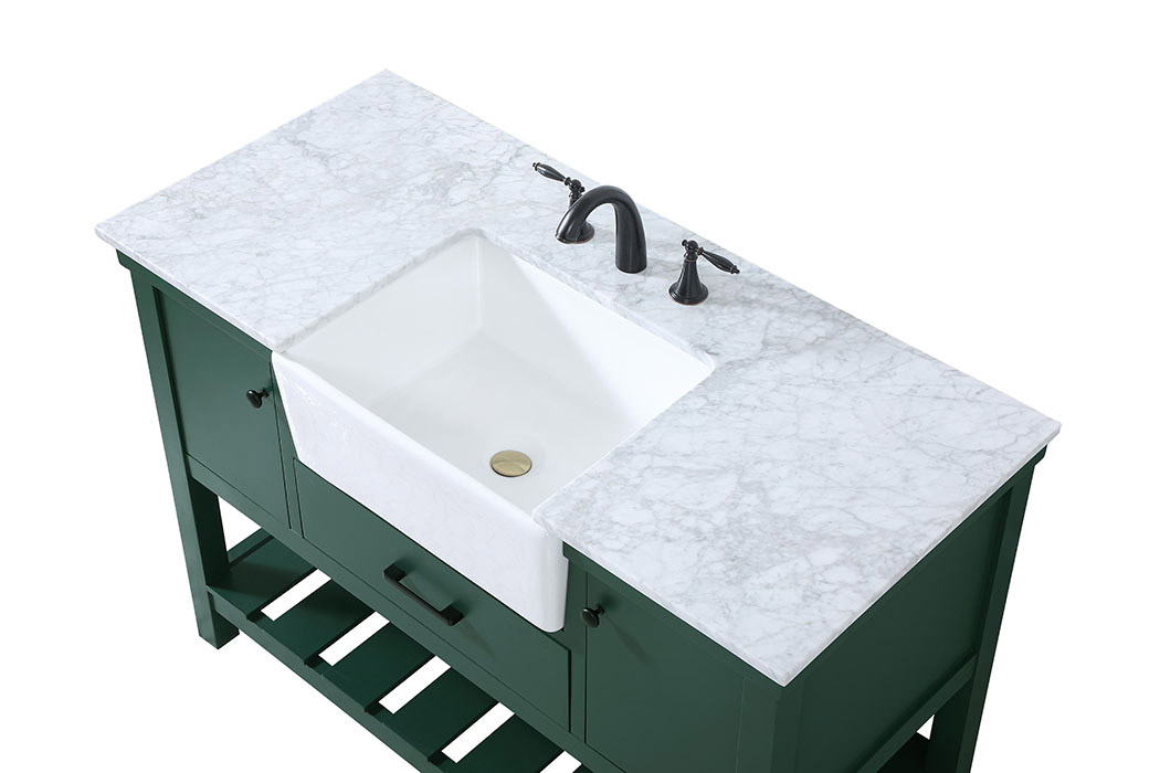 Elegant Bathroom Vanity - Green (VF60148GN)