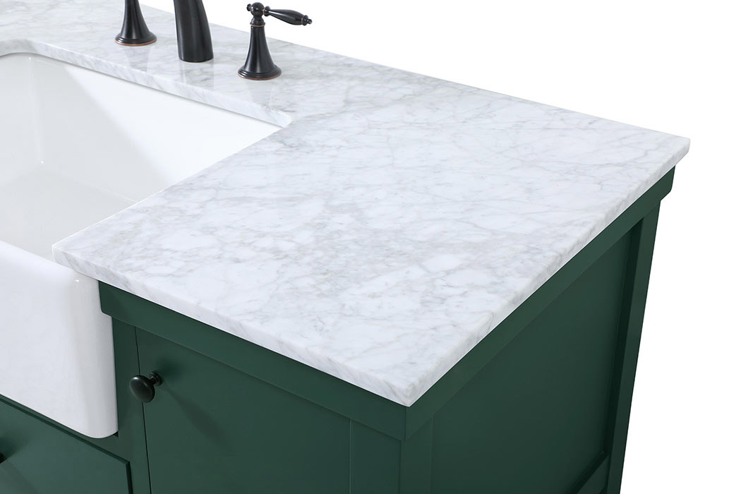 Elegant Bathroom Vanity - Green (VF60148GN)