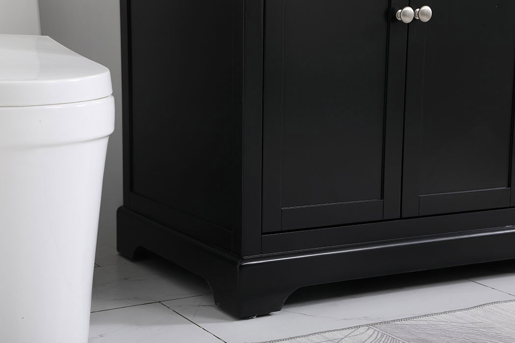 Elegant Bathroom Vanity - Black (VF60242BK)