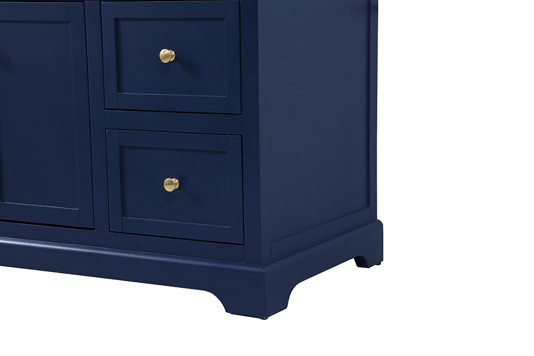 Elegant Bathroom Vanity - Blue (VF60242BL-BS)