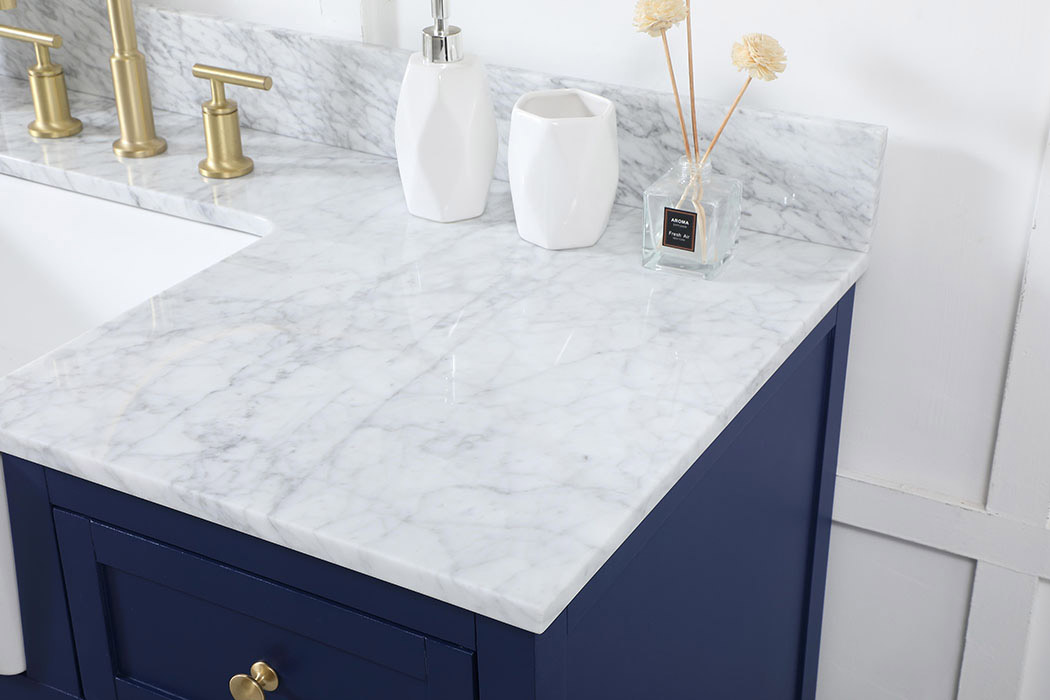 Elegant Bathroom Vanity - Blue (VF60242BL-BS)