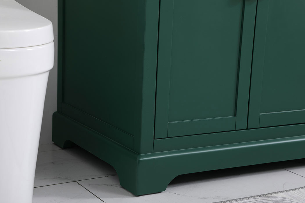 Elegant Bathroom Vanity - Green (VF60242GN-BS)