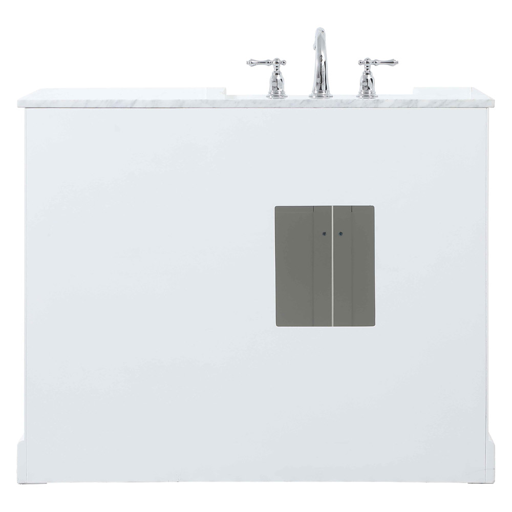 Elegant Bathroom Vanity - White (VF60242WH)