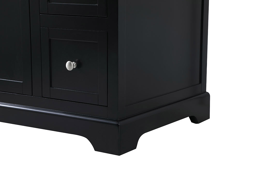 Elegant Bathroom Vanity - Black (VF60248BK-BS)