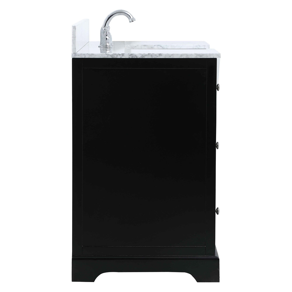 Elegant Bathroom Vanity - Black (VF60248BK-BS)