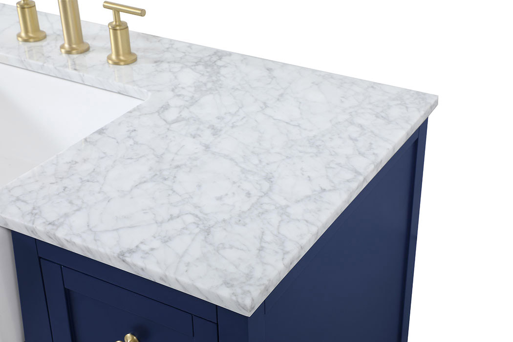 Elegant Bathroom Vanity - Blue (VF60248BL)