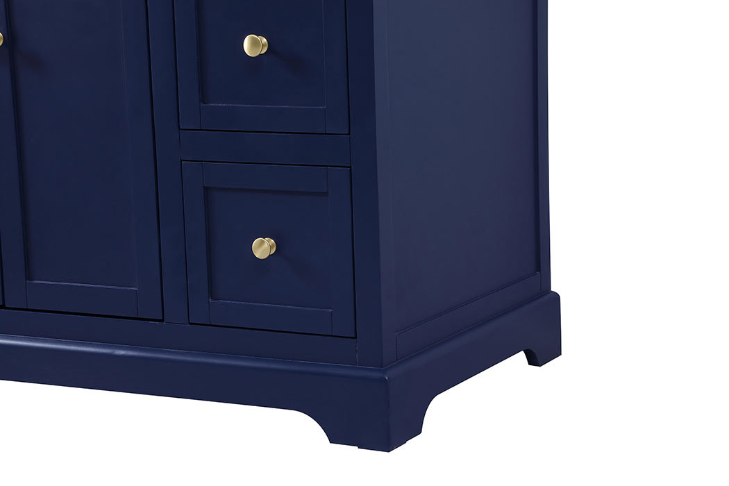 Elegant Bathroom Vanity - Blue (VF60248BL)