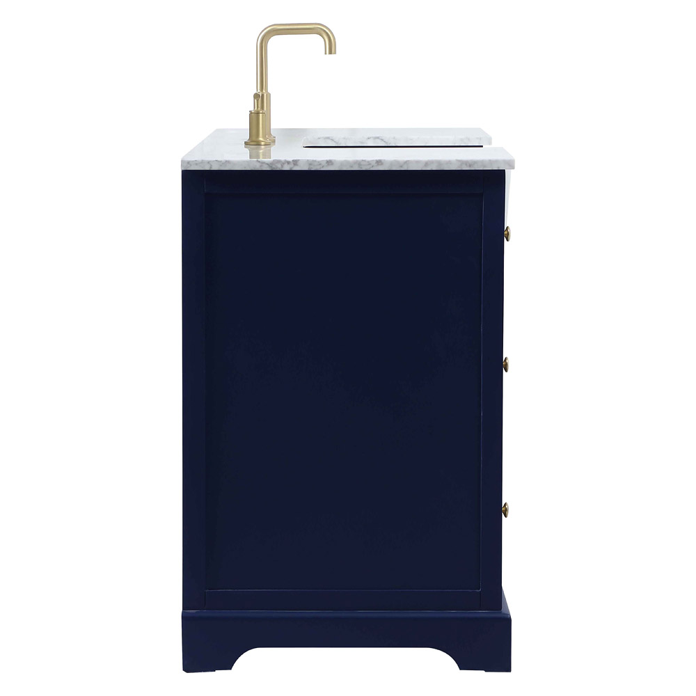 Elegant Bathroom Vanity - Blue (VF60248BL)