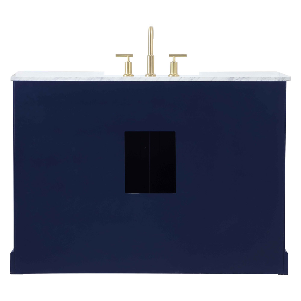 Elegant Bathroom Vanity - Blue (VF60248BL)