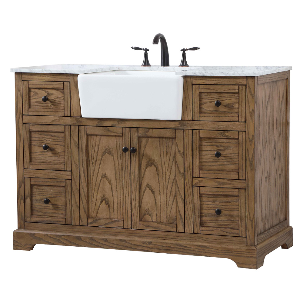 Elegant Bathroom Vanity - Driftwood (VF60248DW)