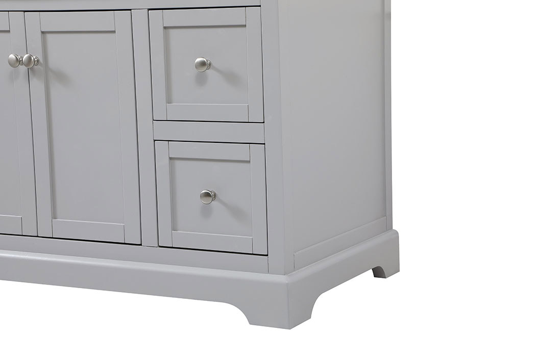 Elegant Bathroom Vanity - Gray (VF60248GR)