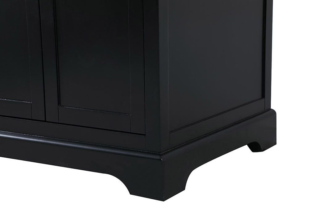 Elegant Bathroom Vanity - Black (VF60260DBK)