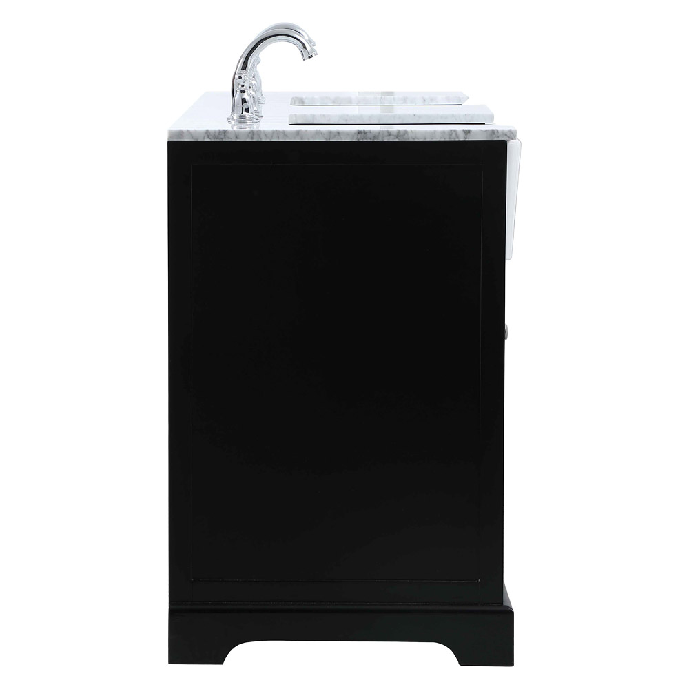 Elegant Bathroom Vanity - Black (VF60260DBK)