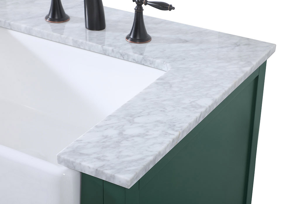 Elegant Bathroom Vanity - Green (VF60260DGN)