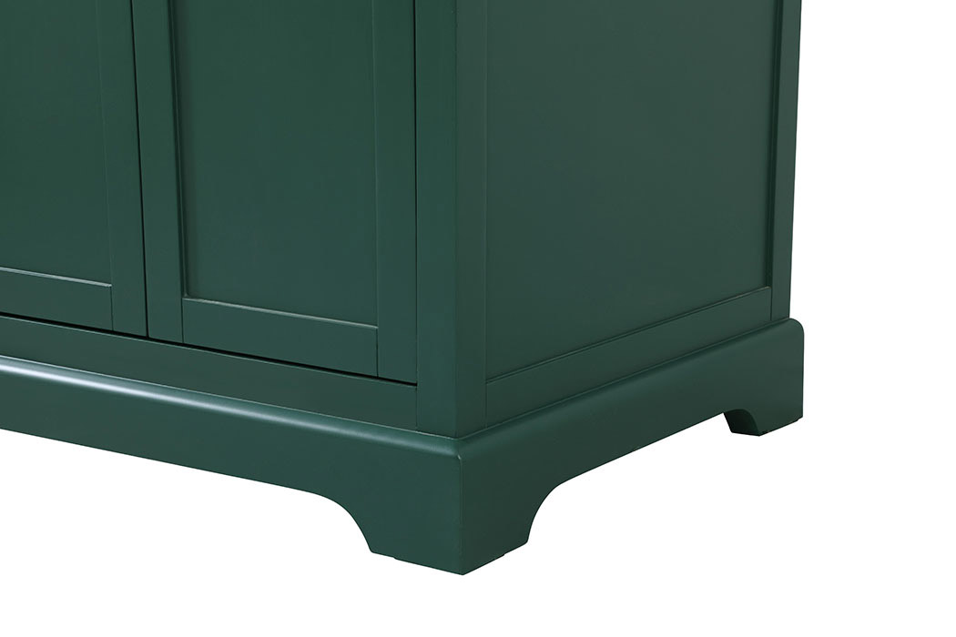 Elegant Bathroom Vanity - Green (VF60260DGN)