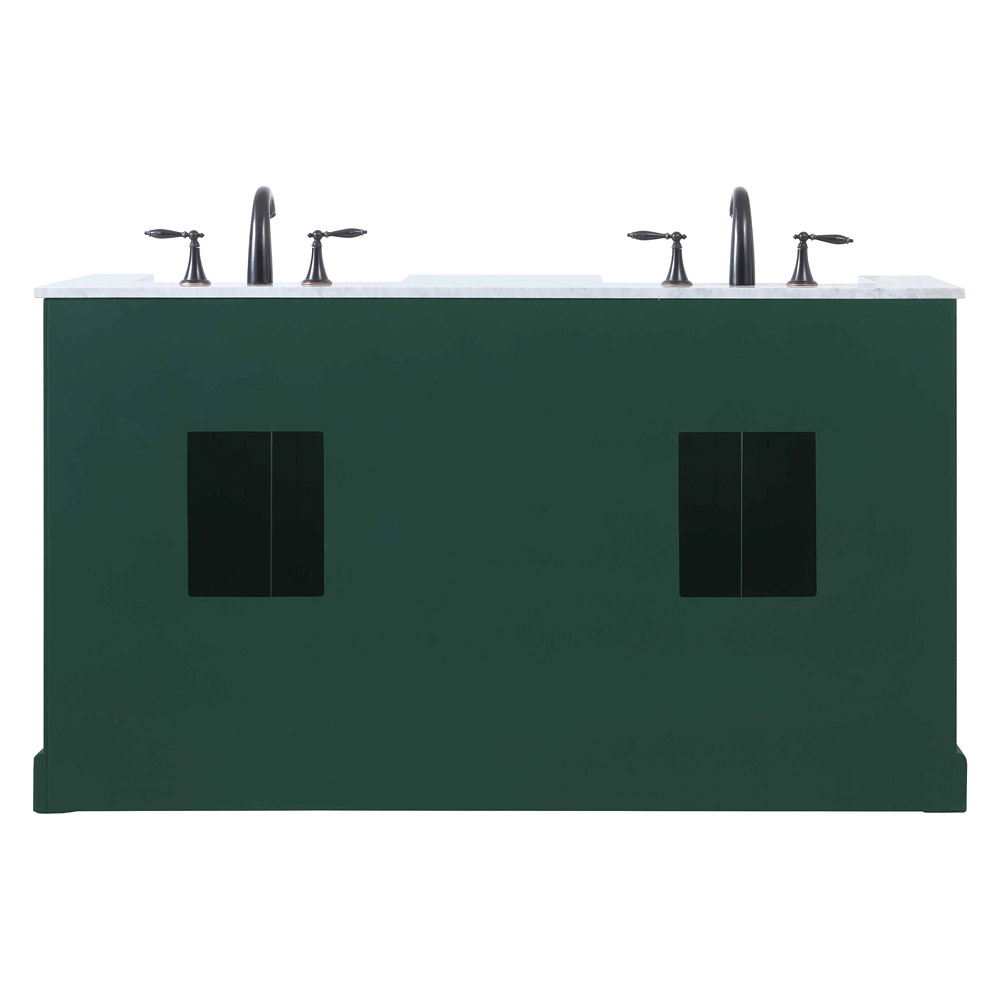 Elegant Bathroom Vanity - Green (VF60260DGN)