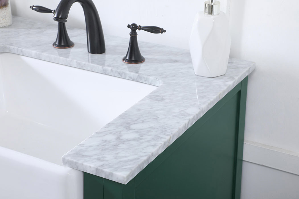 Elegant Bathroom Vanity - Green (VF60260DGN)