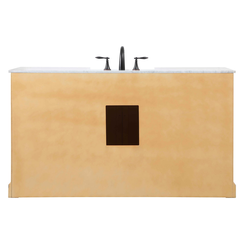 Elegant Bathroom Vanity - Natural Wood (VF60260NW)