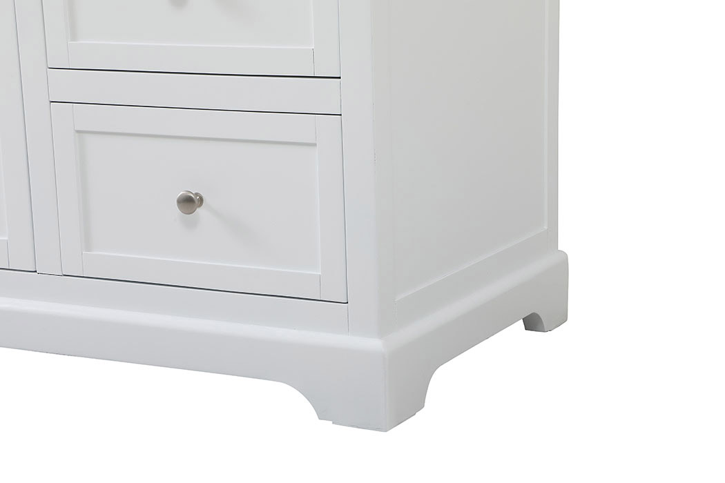 Elegant Bathroom Vanity - White (VF60260WH)