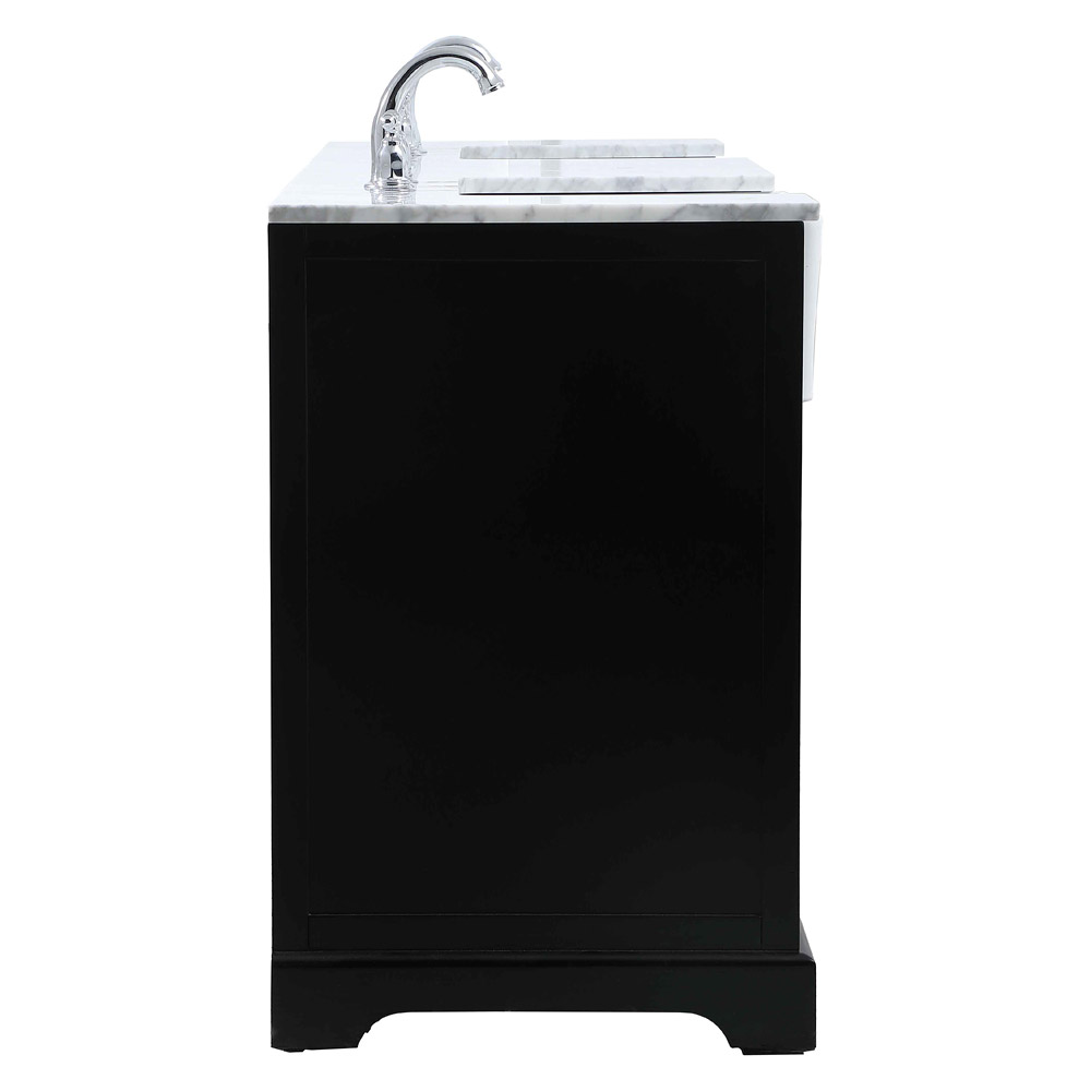 Elegant Bathroom Vanity - Black (VF60272DBK)