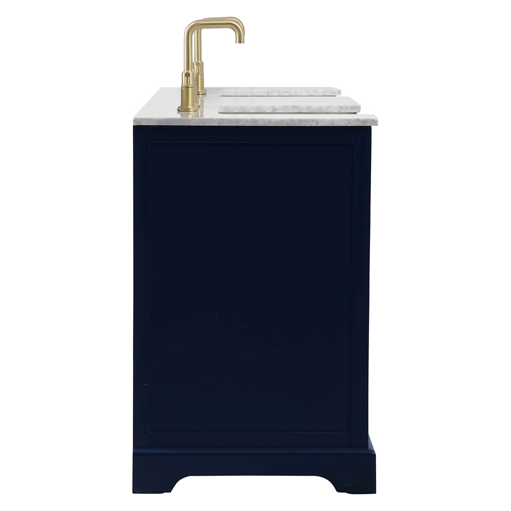 Elegant Bathroom Vanity - Blue (VF60272DBL)