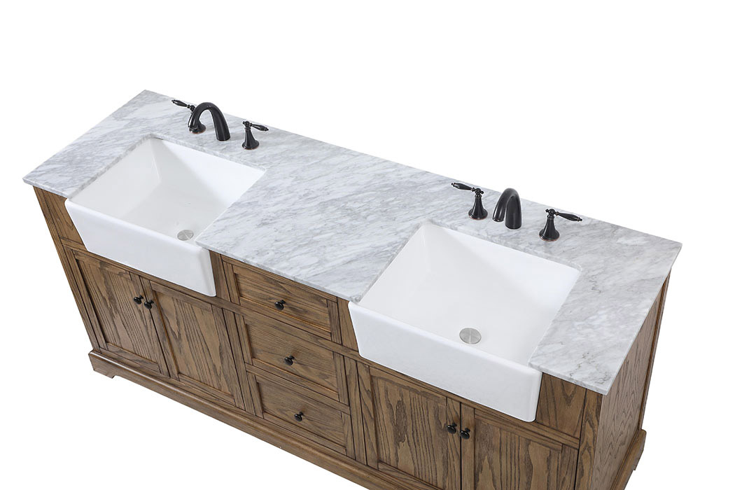 Elegant Bathroom Vanity - Driftwood (VF60272DDW)