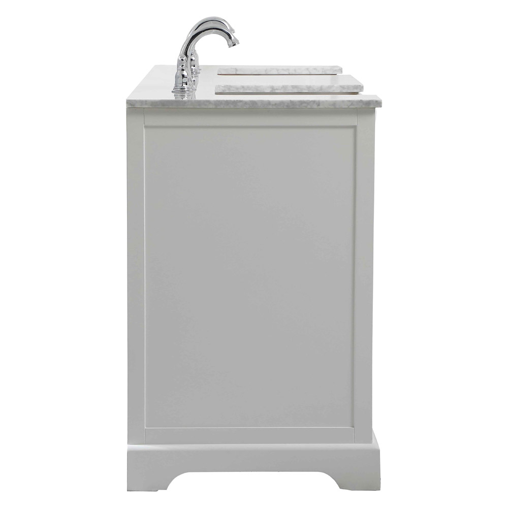 Elegant Bathroom Vanity - White (VF60272DWH)