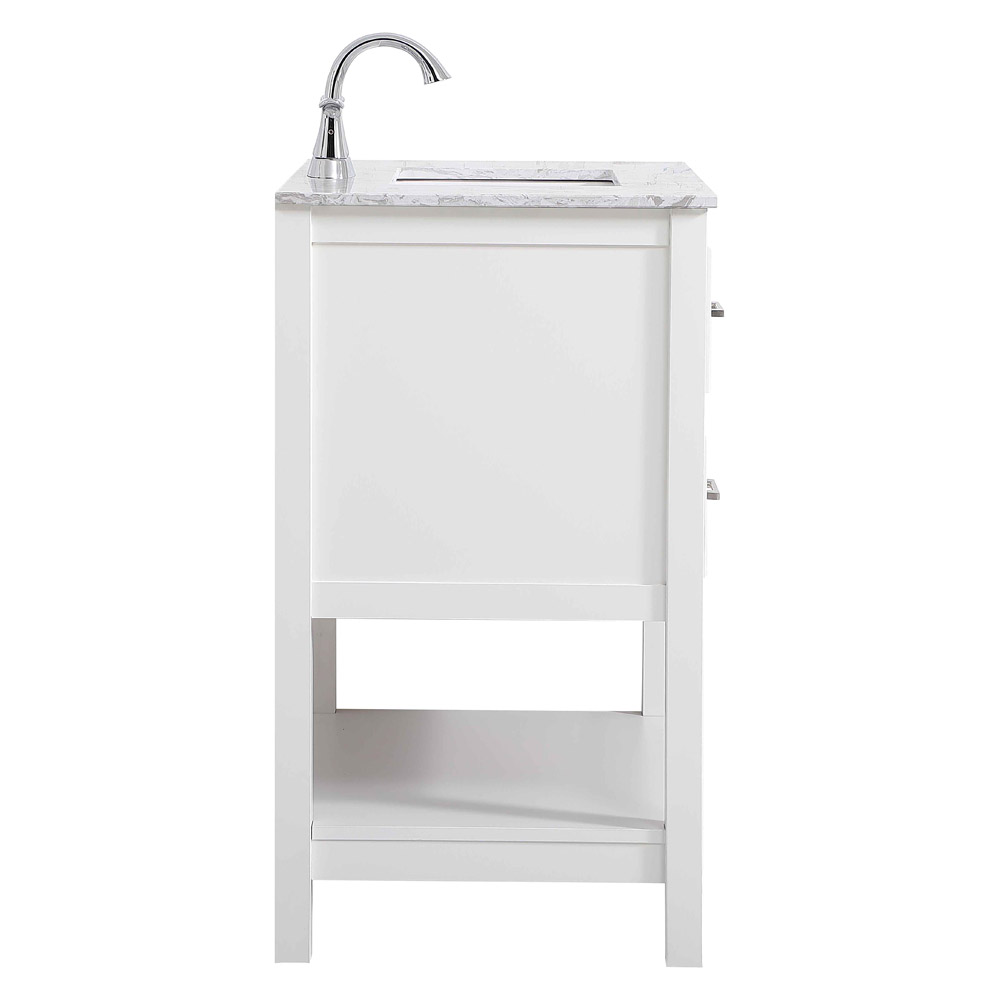 Elegant Bathroom Vanity - White (VF90130WH)