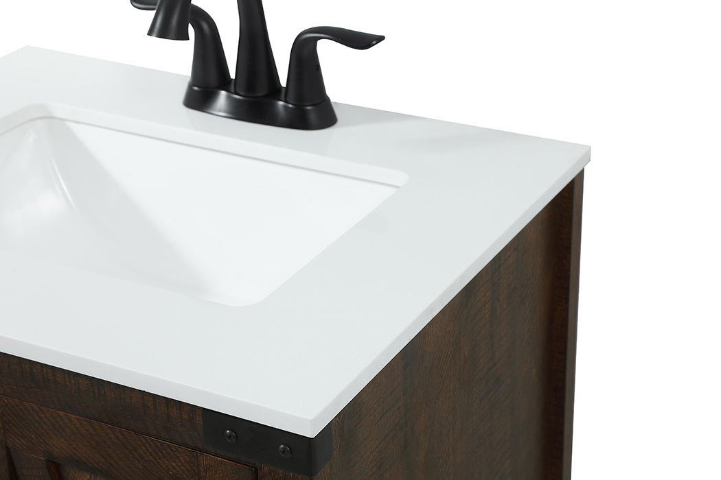 Elegant Bathroom Vanity - Espresso (VF90224EX)