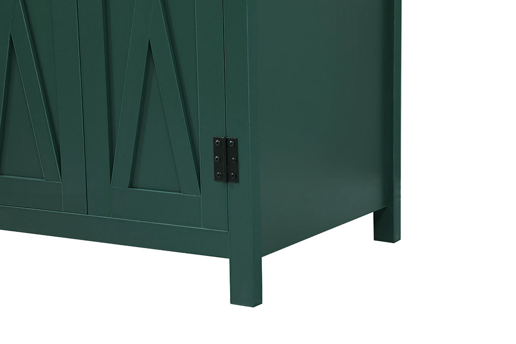 Elegant Bathroom Vanity - Green (VF90224MGN)