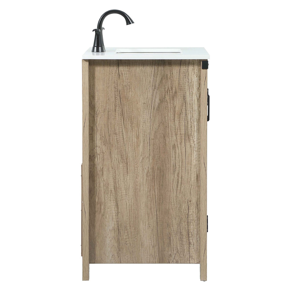 Elegant Bathroom Vanity - Natural Wood (VF90224NT)