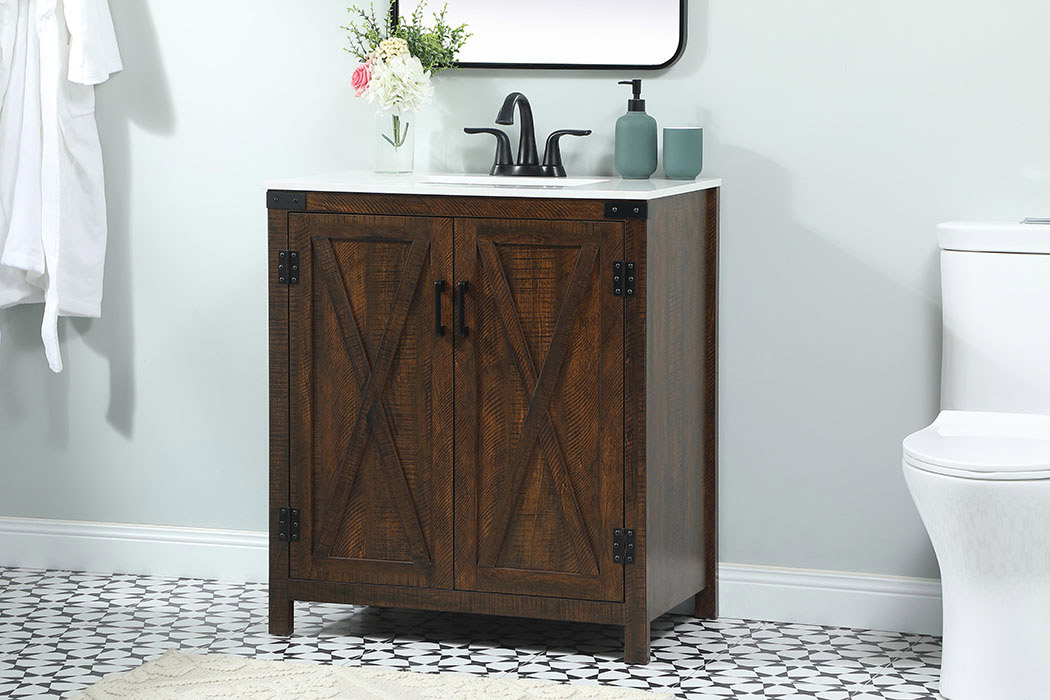 Elegant Bathroom Vanity - Espresso (VF90230EX)