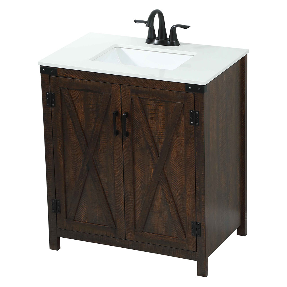 Elegant Bathroom Vanity - Espresso (VF90230EX)