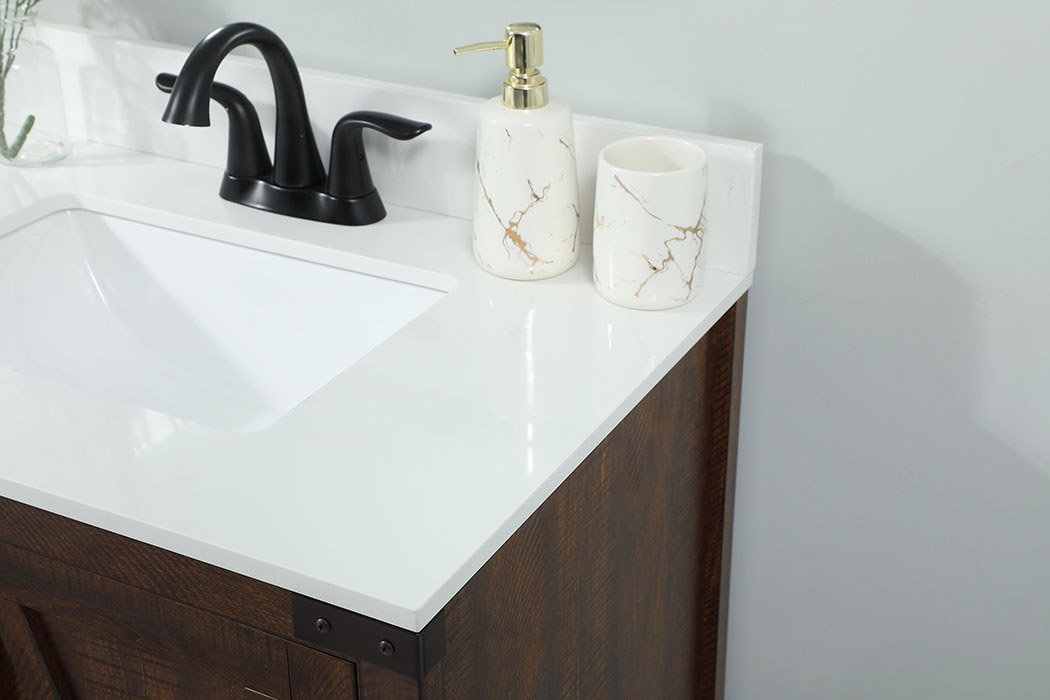 Elegant Bathroom Vanity - Espresso (VF90230EX-BS)