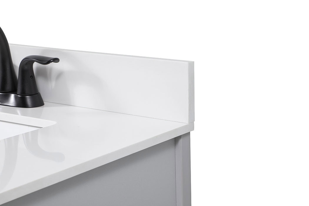 Elegant Bathroom Vanity - Gray (VF90230GR-BS)