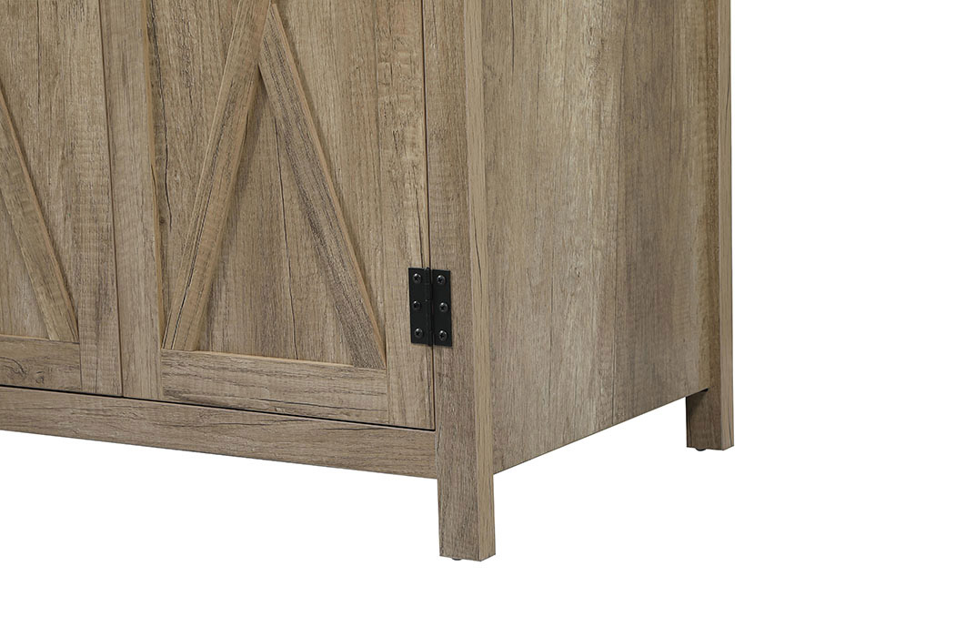 Elegant Bathroom Vanity - Natural Wood (VF90230NT-BS)