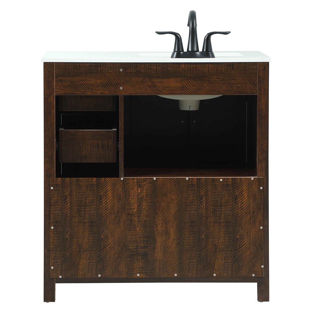 Elegant Bathroom Vanity - Espresso (VF90232EX)