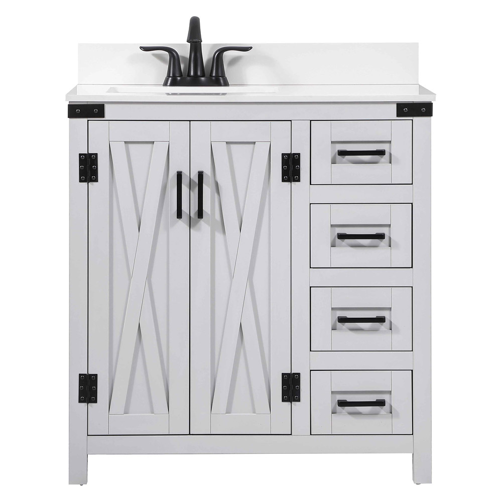 Elegant - Bathroom Vanity (PNT-VF90232)