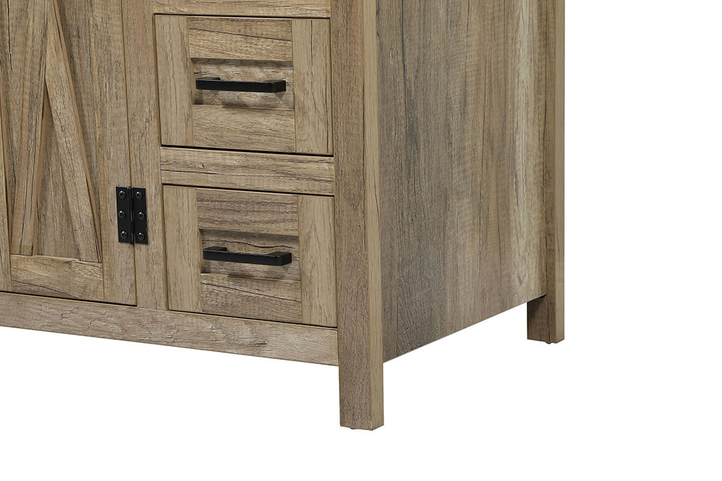 Elegant Bathroom Vanity - Natural Wood (VF90232NT-BS)