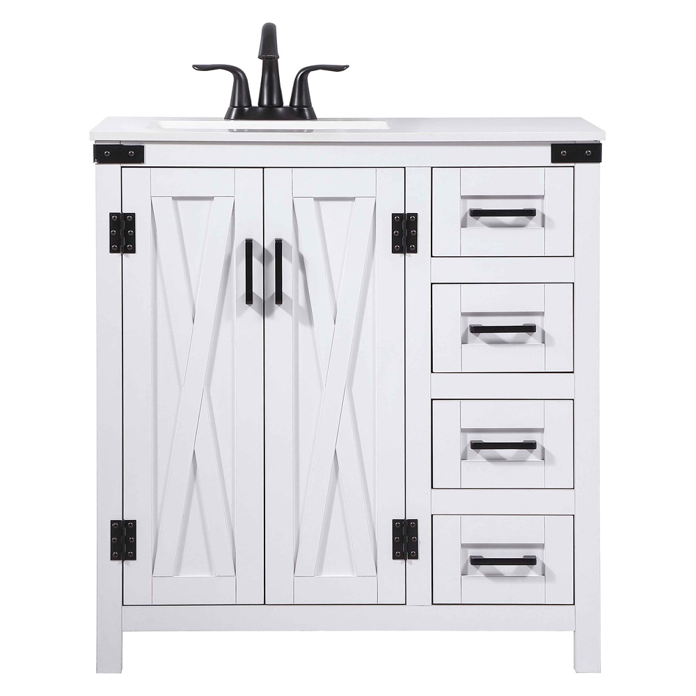 Elegant - Bathroom Vanity (PNT-VF90232)