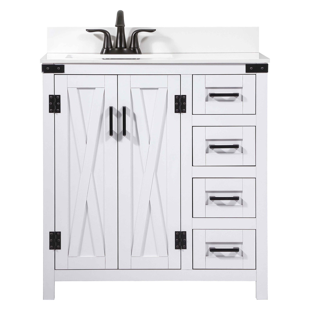 Elegant - Bathroom Vanity (PNT-VF90232)