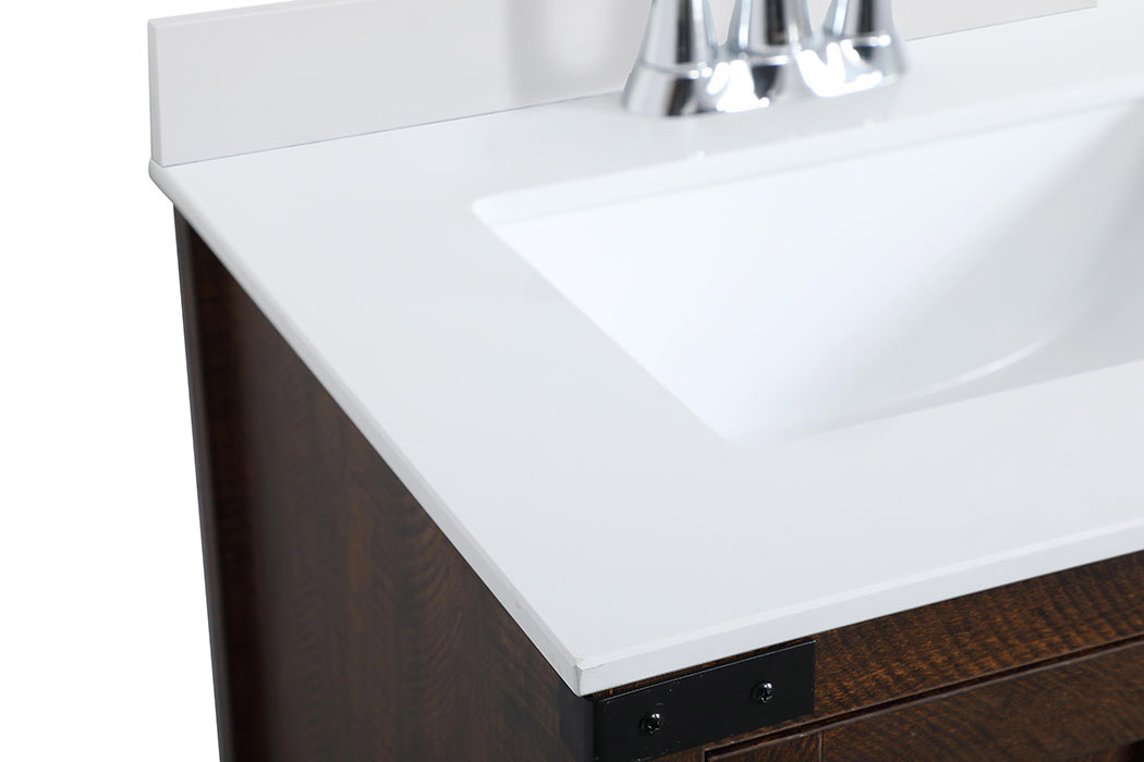 Elegant Bathroom Vanity - Espresso (VF90236EX-BS)