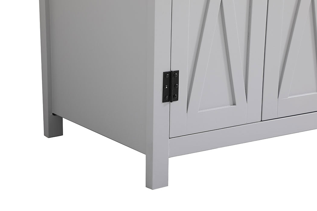 Elegant Bathroom Vanity - Gray (VF90236GR-BS)