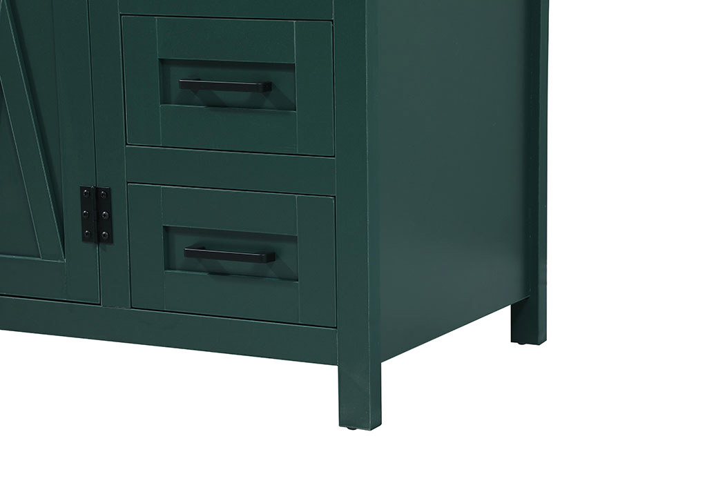 Elegant Bathroom Vanity - Green (VF90236MGN)